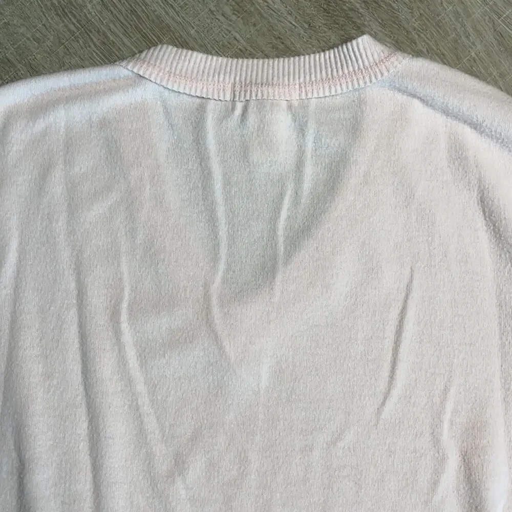 EVERLEIGH Blush Pink V-Neck Long Sleeve Sweater